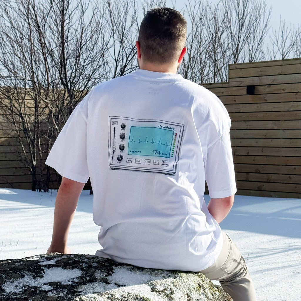 'RavePulse' Oversized T-Shirt