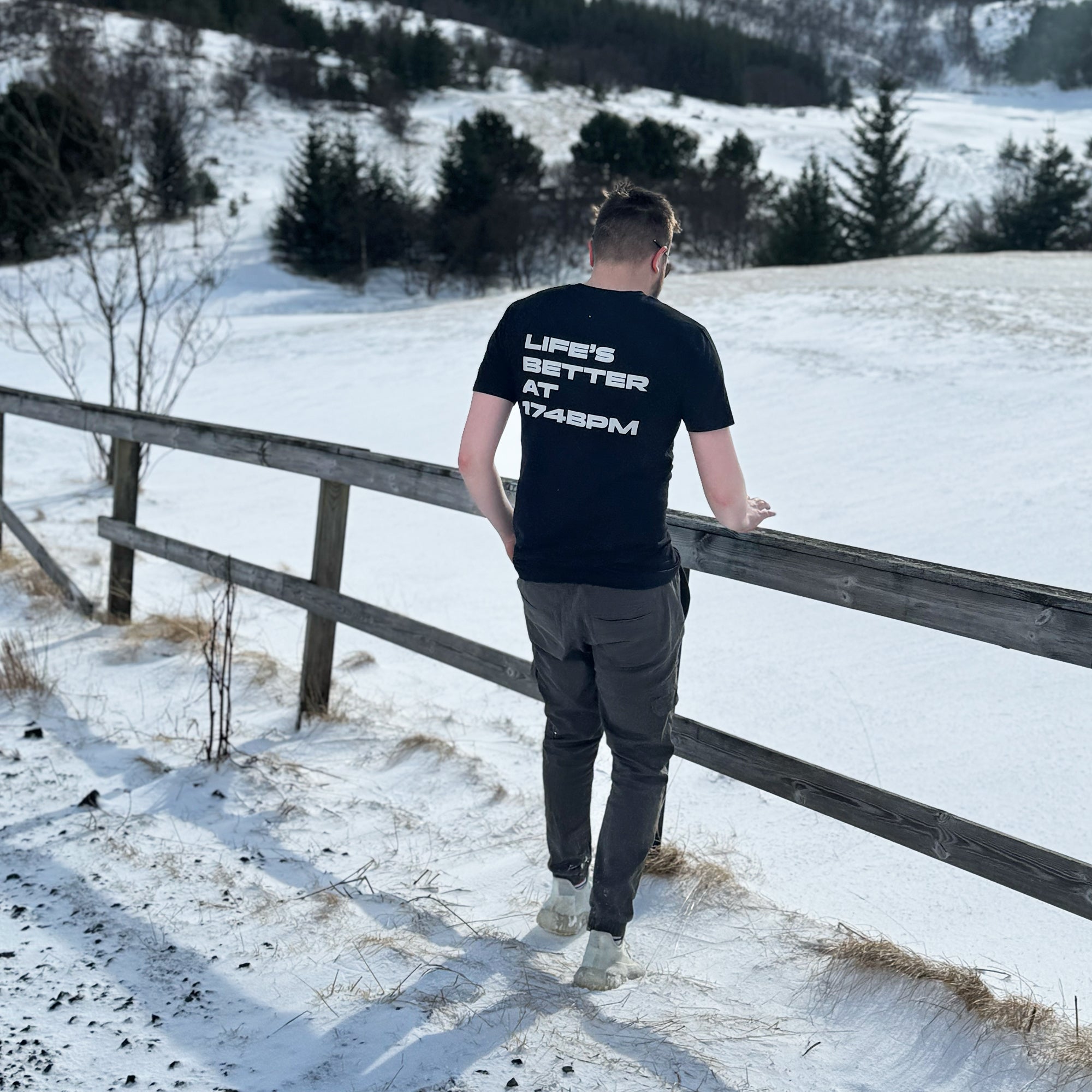 Original 'Life's Better at 174BPM' T-Shirt