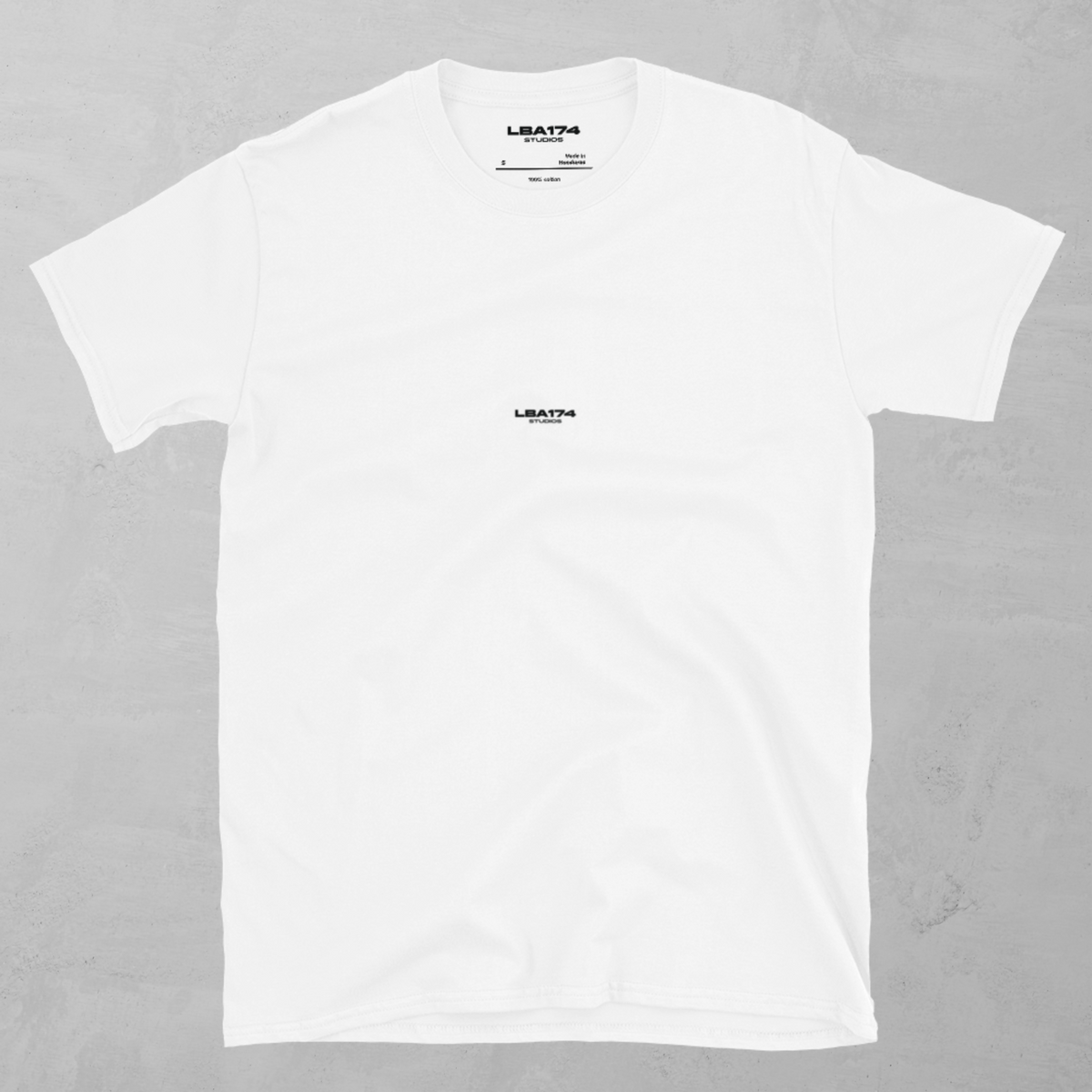 LIFES_BETTER_AT_174BPM_DISTRESSED_T_SHIRT_WHITE_FRONT